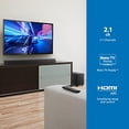 thumbnail image 2 of PHILIPS B5306 Barra de sonido de 2.1 canales con subwoofer inalámbrico y compatible con Roku TV, negro, 2 of 5