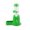 Green, variant on ievspot 80/120ml Hamster Rabbit Water Bottles 2 in 1 Free Standing Bottle with Stand and Food Bowl Cage Hanging Water Dispenser