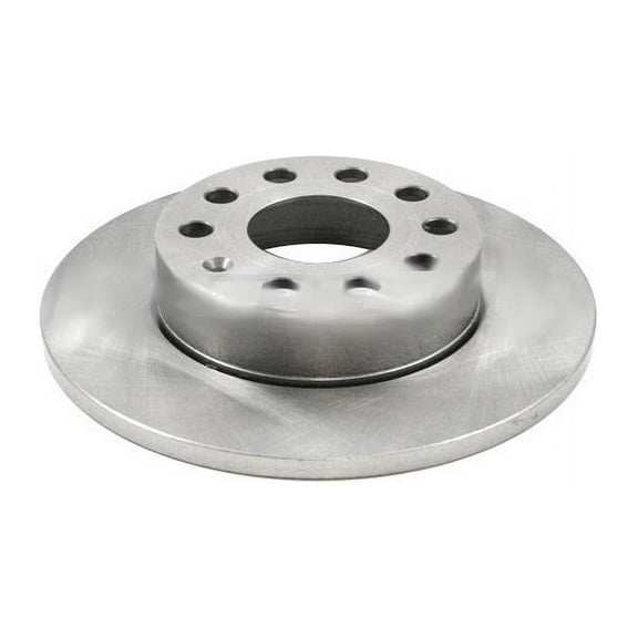 Rear Brake Rotor - Compatible with 2005 - 2010 Volkswagen Jetta 2.5 2006 2007 2008 2009