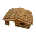 thumbnail image 3 of Casa de Hámster de Madera, Suministros de Paisajismo, Escondite de Mascotas, Casa de Juegos, Refugio de Hámster para Hámsteres Enanos, Ratones, ,, 3 of 9