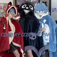 thumbnail image 4 of Cute Halloween Wearable Blanket Hoodie Free Size for Adults Devil Bat Hooded Blanket Oversized Soft Sherpa Hoodie Women Throw Cloak Wrap with Demon Wings, 4 of 7