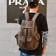thumbnail image 2 of Mochila de lona vintage perfecl Café 43x30x20cm, 2 of 8
