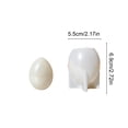 thumbnail image 3 of Easter Egg Candle Mold | 3D Embossed Egg Silicone Mould | DIY Aromatherapy Candle, Soap & Baking Molds for Easter Crafts | 6.9×5.8cm, 3 of 6