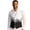 Black White Design, variant on Men's Formal Suit Vest Slim Fit Vests 3 Pockets Fashion Soft for Men V Neck Waistcoat Business Wedding Casual with Leaves Hunting Camo Print