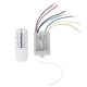 thumbnail image 2 of Interruptor de control remoto inalámbrico de lámpara de pared inteligente digital de 4 relés 220 V Likrtyny Para estrenar, 2 of 9