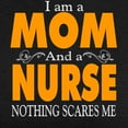 thumbnail image 3 of CafePress - I Am A Mom And A Nurse Nothing Scares Me T Shirt W - Womens Tri-blend T-Shirt, 3 of 4