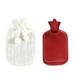thumbnail image 3 of Hot Water Bottle with Soft Cover - 2L Large - Classic Hot Water Bag for Sore Muscles, Period Cramps, Hot and Cold Compress - Great Gift for Women, 3 of 6