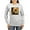 Ash Gray, variant on CafePress - Sunflower Long Sleeve T Shirt - Women's Long Sleeve Graphic Casual T-Shirt
