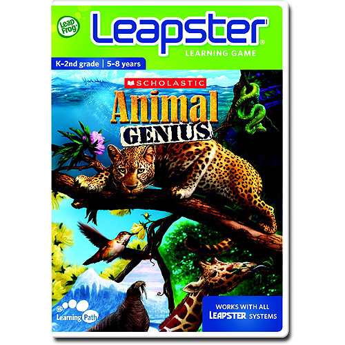 Leapster Scholastic Animal Genius - Leapster Learning Game ...