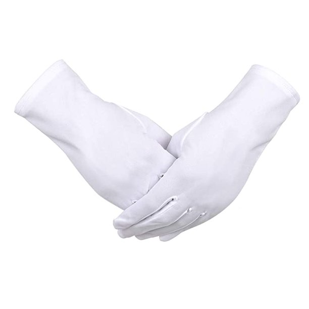 Sonducket Guantes con hebilla Diseño de dedo completo Tejido de poliéster Amigable con la piel No es fácil de arrugar Manoplas fáciles de usar para guantes y mitones Sonducket AP009360-00B