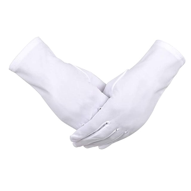 Qarigey Guantes con hebilla Diseño de dedo completo Tejido de poliéster Amigable con la piel No es fácil de arrugar Manoplas fáciles de usar para guantes y mitones Qarigey AP009360-00B