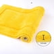 thumbnail image 5 of Juego de 2 alfombrillas para baño SHACOS 50x120 cm y 50x80 cm Amarillo, 5 of 9