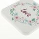 thumbnail image 3 of Diatom Cup Posavasos Absorción De Agua Aislamiento Mug Mattenauflage Coffee Pad Anti Escaldado Diatom Mud Tea Coaster 10x10cm Amor cuadrado BLESIY Práctico de costa de la bebida de Diatomite, 3 of 8