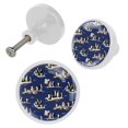 thumbnail image 2 of 4 Pcs Penguin Knobs for Kitchen Cabinet Cupboard Dresser Bookcase Drawer Pulls Handles Round Home Decor, 2 of 5