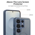 thumbnail image 5 of for Samsung Galaxy S25 Ultra Magnetic Phone Case with Wristband, Magnetic Case [Support Wireless Charging] PU Leather Hard PC Slim Shockproof Protective Cover for Samsung Galaxy S25 Ultra, Blue, 5 of 9