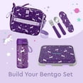 thumbnail image 6 of Bentgo Kids Stainless Steel Utensil Set - Reusable Fork, Spoon & Storage Case - High-Grade BPA-Free Stainless Steel, Easy-Grip Handles, Dishwasher Safe for School Lunch, Travel & Outdoors (Unicorn), 6 of 7