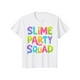 thumbnail image 2 of Slime Party Squad Funny Kids Boys Girls Birthday Matching T-Shirt, Short sleeves, Round Neck Tees, 2 of 6