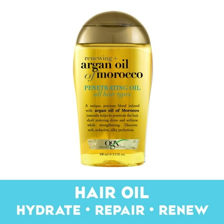 OGX Renewing + Argan Oil of Morocco Penetrating Hair Oil Treatment, 3.3 oz
