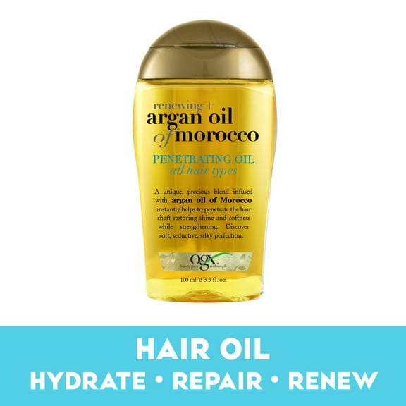 OGX Renewing   Argan Oil of Morocco Penetrating Hair Oil Treatment, 3.3 oz