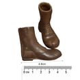 thumbnail image 7 of JWQFBC 1/6 Man's Shoes Work Boot Round Toe Boot Mid Calf Winter Boot Fashion Casual for Brown, 7 of 7