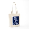 thumbnail image 7 of CafePress - Keep Calm And Love Puffins Tote Bag - Unisex Canvas Tote Bag, Beige, 1-Piece, 7 of 7