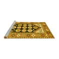 thumbnail image 2 of Ahgly Company Machine Washable Indoor Rectangle Persian Yellow Traditional Area Rugs, 5' x 8', 2 of 4