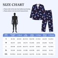 thumbnail image 4 of Hirioo Game Pads for Men's Pajama Sets 2 Piece Pjs Men's Long-Sleeved Pajama Set Button Down Sleepwear,S-XXL-Medium, 4 of 7
