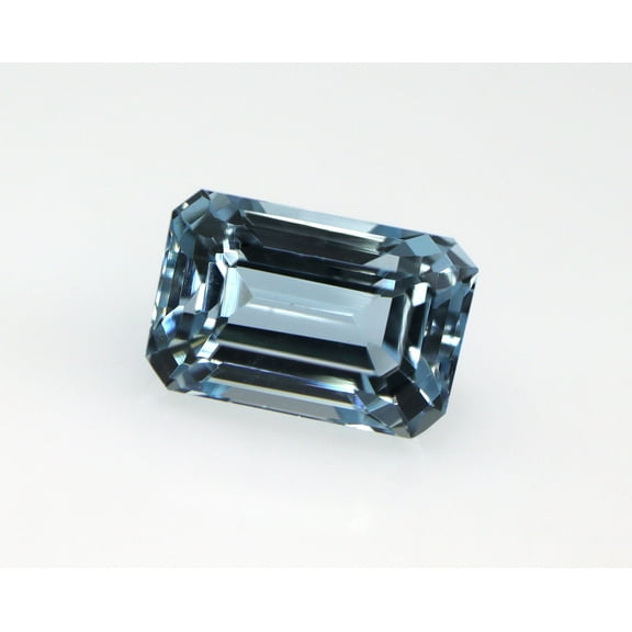 7.6x5 mm AAA Natural Aquamarine Dainty Emerald Cut, Jewelry Making, 1.4 Ct East west Ring, Loose Small Emerald Cut, Blue Aquamarine Gemstone