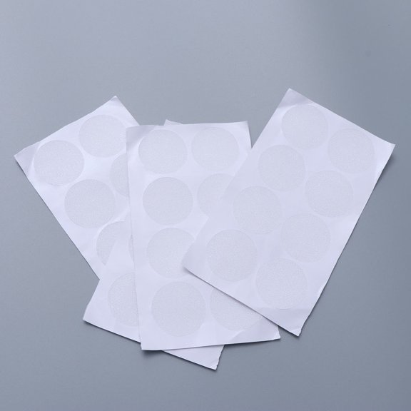 CRILSTYLEO 32 Pcs Non-slip Floor Stickers PEVA Adhesive Round for Shower Tiles and Stairs