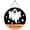 D, variant on Halloween Wooden Round Sign Decorative Hanging Tag, 11.8x7.9in Rustic Creative for Home Party Wall Decor - G