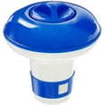 thumbnail image 1 of Floating Chlorine Dispenser for Pools, Mini Chemical Floater Dispenser for Chlorine Tablets up to 1.8'', Adjustable 4 Flow Vents for Pool, Spa, Hot Tub, and Fountain, 1 of 7