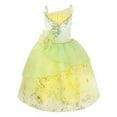 thumbnail image 2 of Disney Tiana Costume for Girls – The Princess and The Frog, Size 4 Green, 2 of 4