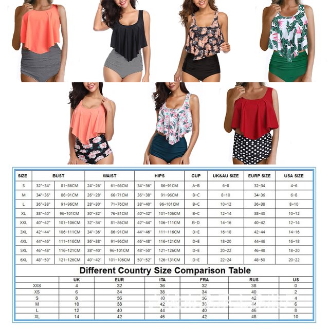 Traje de baño de estilo clásico Sonducket Naranja S