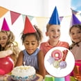 thumbnail image 3 of VONKY 32 Inch Birthday Balloon Set Birthday Party Decoration Donut Number Star Balloon Set Type 7, 3 of 8