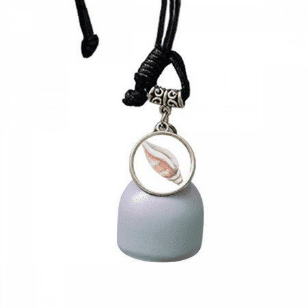

Snail Marine Life Colorful Illustration Wind Chimes Bell Car Pendant
