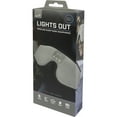 iLive Lights Out Bluetooth Wireless Sleep Mask Headphones, IAHB33G, Gray