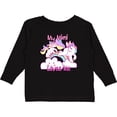 thumbnail image 3 of Inktastic My Mimi Loves Me Unicorn Girls Long Sleeve Toddler T-Shirt, 3 of 5