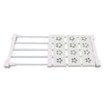 thumbnail image 1 of Expandable Closet Tension Shelf Cabinet Organizer Shoe Cabinet Divider Wardrobe Flower Partition Separation Storage Rack White Retractable Garden Flower 24Cm Shoe, 1 of 8