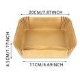 thumbnail image 3 of 25Pcsquare Fryer Paper Thickened Grade Silicone Oil Paper Fryer Specific Oil Absorbing Paper High Temperature Non Stick Baking Tools Easy Release for Professional Kitchen Bakeware Baking Accessories, 3 of 9