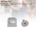 thumbnail image 4 of Handbag Feet Spike Rivet, Screw Back Rivet Button Slick Finish 30 Sets Easy Installation Zinc Alloy for Bags, 4 of 7