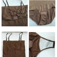 thumbnail image 5 of JGGSPWM Bodysuit for Women Tummy Control Shapewear Seamless Tight Strapless Suspender Body Clothes Body Shaping Open Jumpsuit Brown XXXXL, 5 of 7