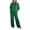 Green, variant on Women's Solid Color Sequin Set, 2 Piece Sparkly Sweatshirt and Pants Outfit, Lounge Wear Coordinated Set, Shiny Jogger Set, Casual Matching Set, Comfortable Two-Piece Ensemble Red
