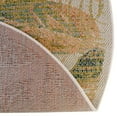 thumbnail image 7 of Unique Loom Baja Outdoor Collection Area Rug - Balandra (5' 3" Round Ivory/Orange), 7 of 7