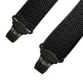 thumbnail image 5 of SGFCWSX Men's Y-Back Suspenders, Adjustable 4-Clip Elastic Casual Formal Black, 5 of 8