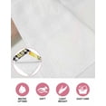 thumbnail image 6 of Yellow Lemons Kitchen Dish Towels for Drying Dishes Set of 3, Summer Fruits Leaves Botanical Buffalo Plaid Waffle Weave Microfiber Hand Tea Bathroom Towels Quick Dry & Absorbent Towel 15.7x23.6, 6 of 7