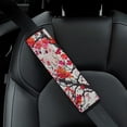 thumbnail image 4 of WYYP Red Leaves Car Seat Belt Cover - Protect Your Neck and Shoulder from Seat Belt Rubbing - Ideal for Car Interior Accessories 1Pcs, 4 of 5
