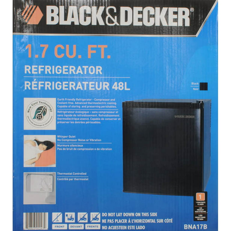 Black & Decker Nucool 1.7 Cu. Ft. Compac 