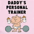 thumbnail image 2 of CafePress - Daddys Personal Trainer Body Suit - Baby Light Bodysuit, Size Newborn - 24 Months, 2 of 4