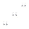 thumbnail image 3 of Qarigey Pendientes de bola de discoteca, collar largo colgante de oreja con espejo elegante, suministros de joyería estética, accesorio de moda para Type4 NO4 Qarigey CBP384943, 3 of 6