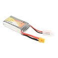 thumbnail image 1 of RC LiPo Battery, High Discharge Rate Professional 7.4V LiPo Battery 850mAh 2S Safe Replacement Accessory  for Store, 1 of 7